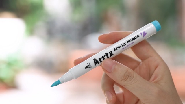 Amazon | Arrtx アクリルペイントマーカー 90色 風景描写専用セット